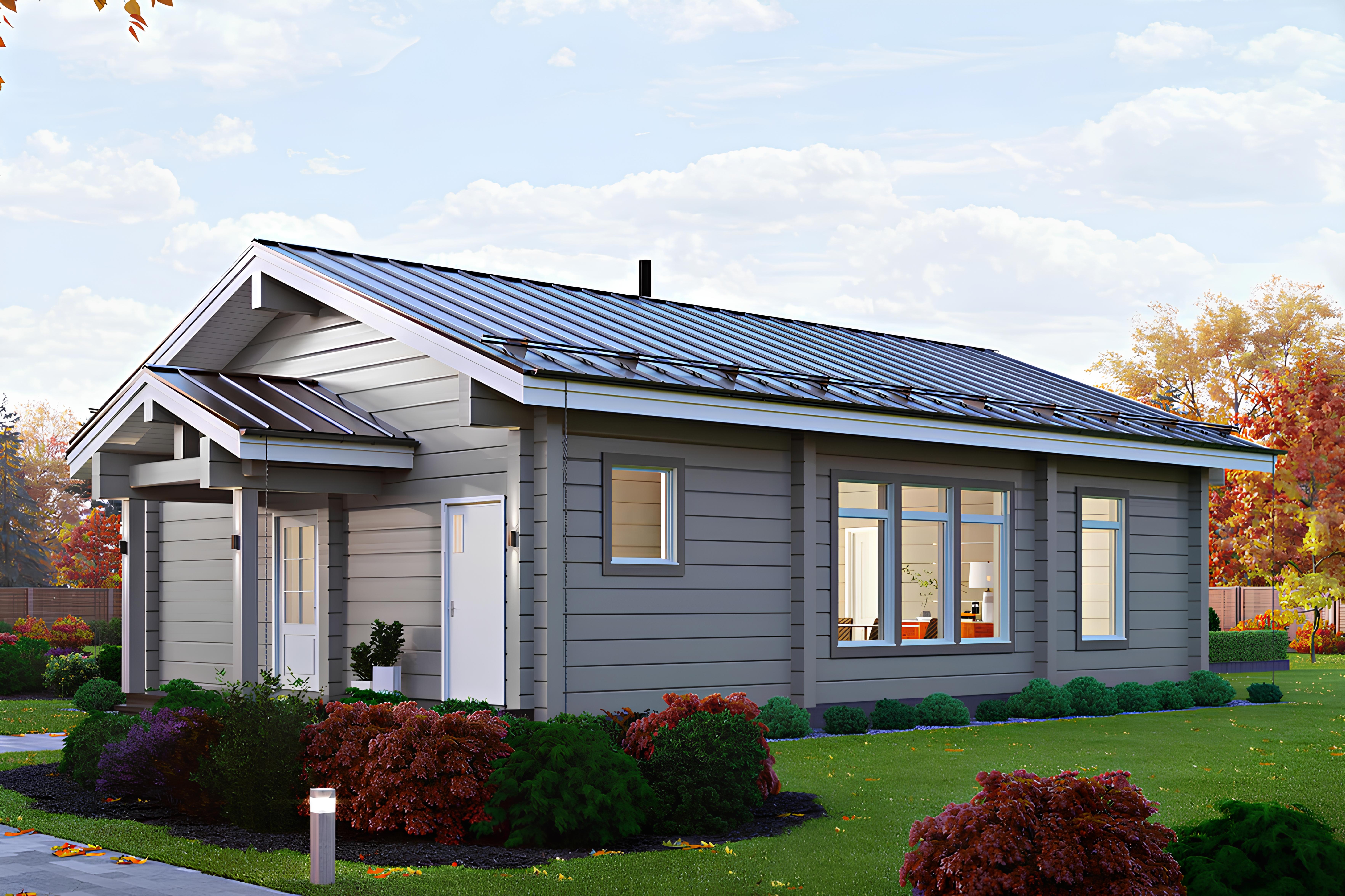 Дом из профилированного бруса VZ-349